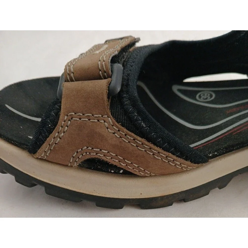 ECCO Yucatan Offroad Sandals mens 39 EUR US 8.5 Black Sport Hiking Water